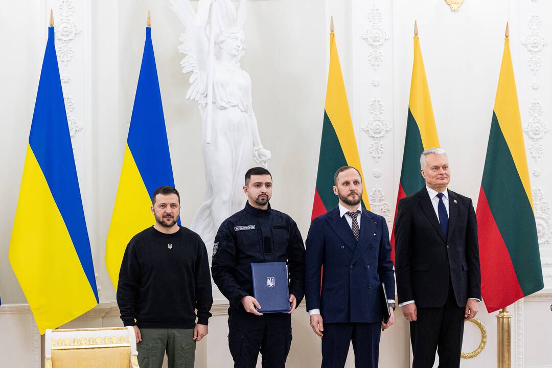 V. Zelenskio ir G. Nausėdos susitikimas