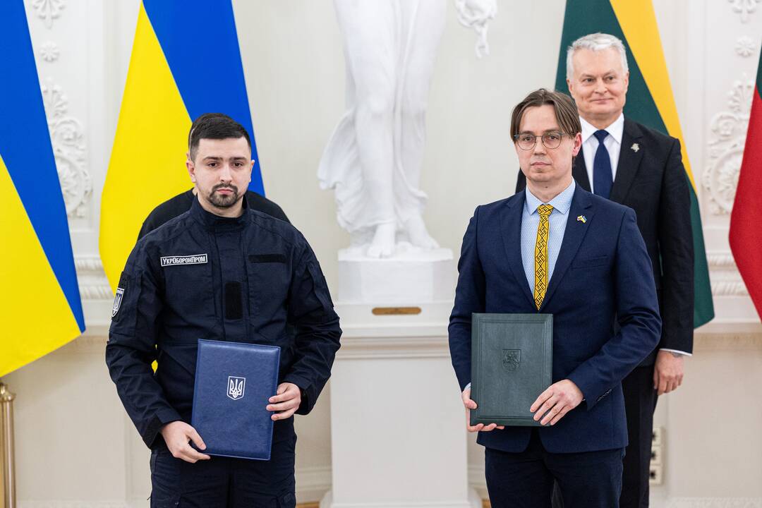 V. Zelenskio ir G. Nausėdos susitikimas