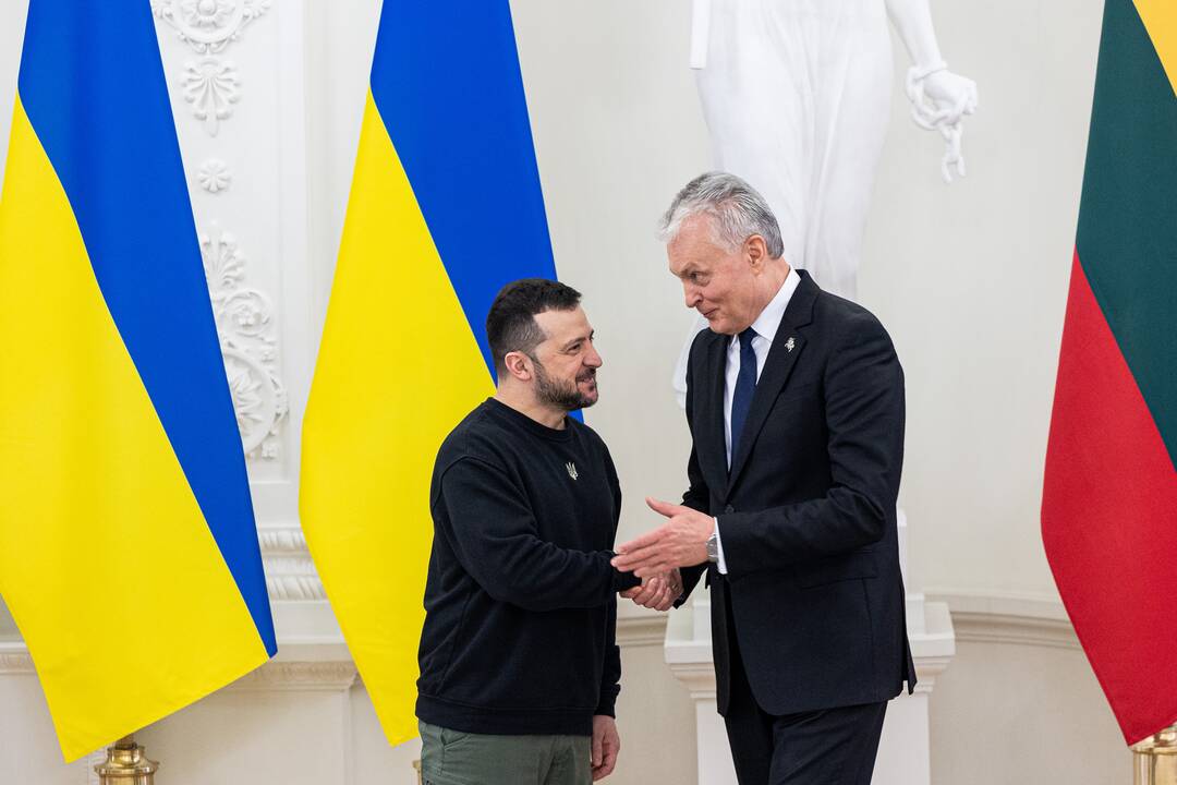 V. Zelenskio ir G. Nausėdos susitikimas