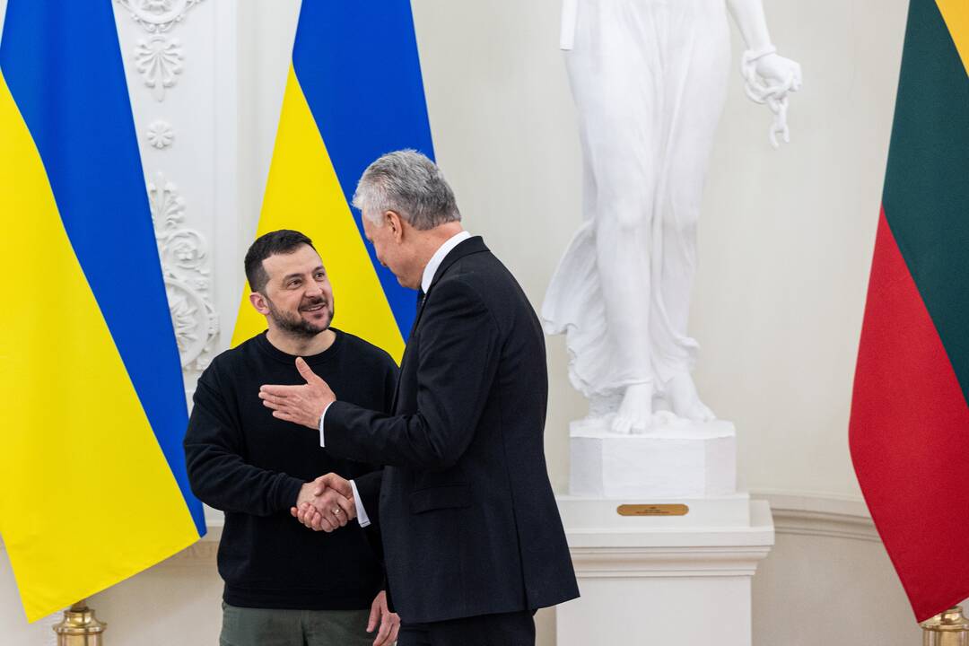 V. Zelenskio ir G. Nausėdos susitikimas