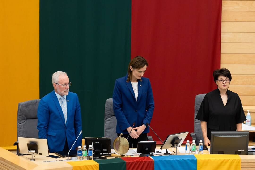 Seimo rudens sesijos pradžia