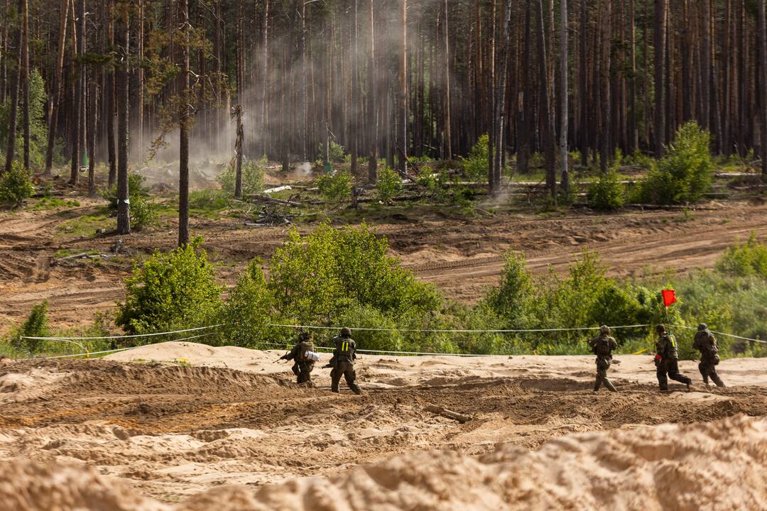 Žiniasklaida: netoli Pabradės poligono rastas sprogmuo