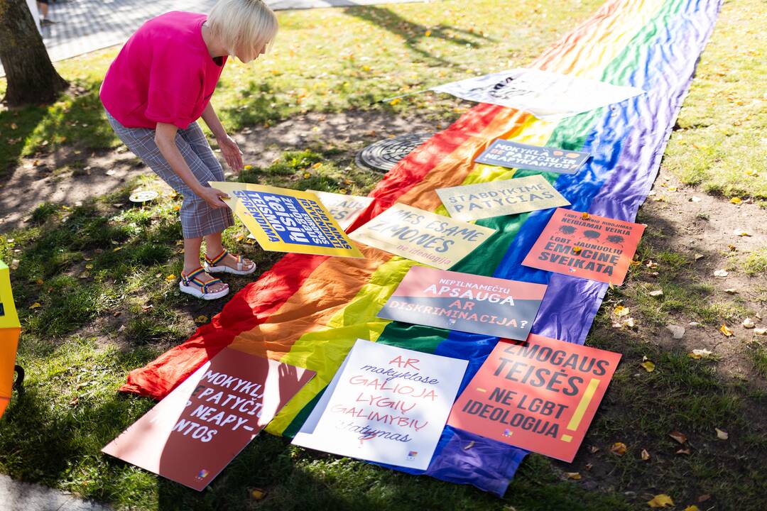 LGBTQ bendruomenės protestas