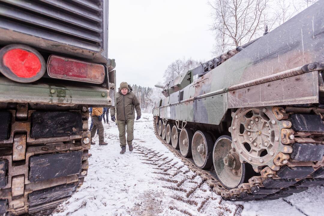 A. Anušauskas: Lietuvos sprendimas dėl tankų turi būti priimtas kitąmet