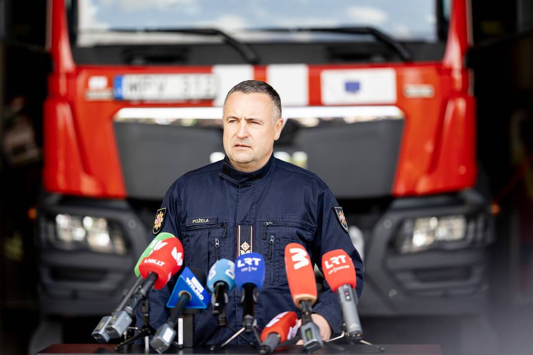 Spaudos konferencija, skirta skendimų vandenyje prevencijai