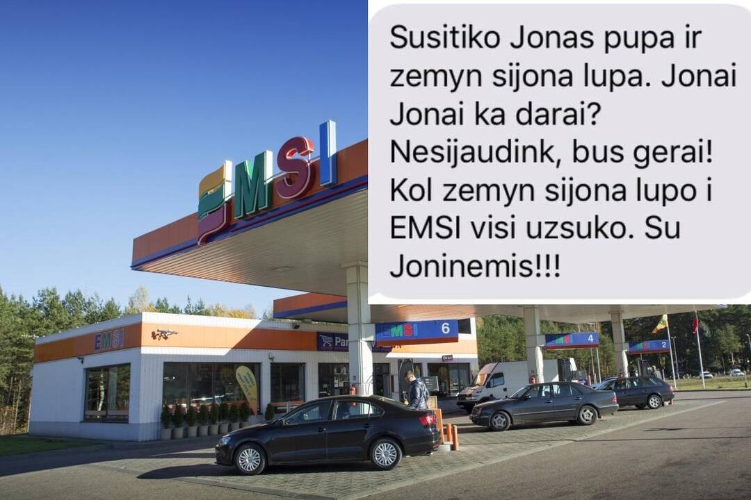 Degalinių tinklo žinutės įplieskė pasipiktinimą dėl seksualinio smurto