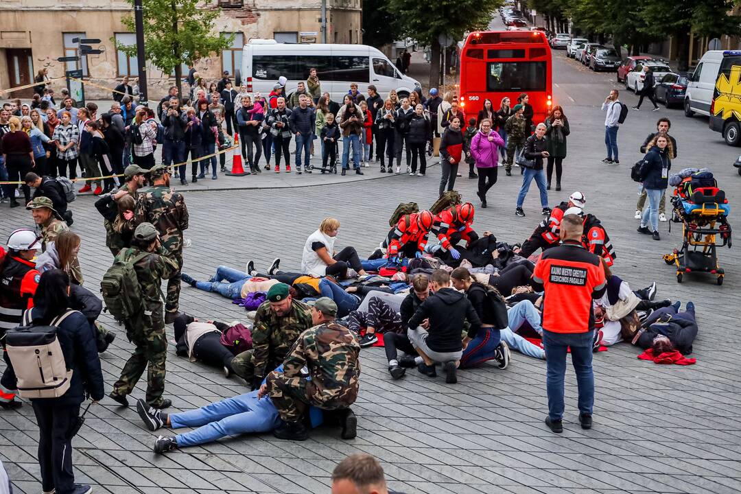 Neišsigąskite: Kauno rajone vyks šaulių ir specialiųjų tarnybų pratybos