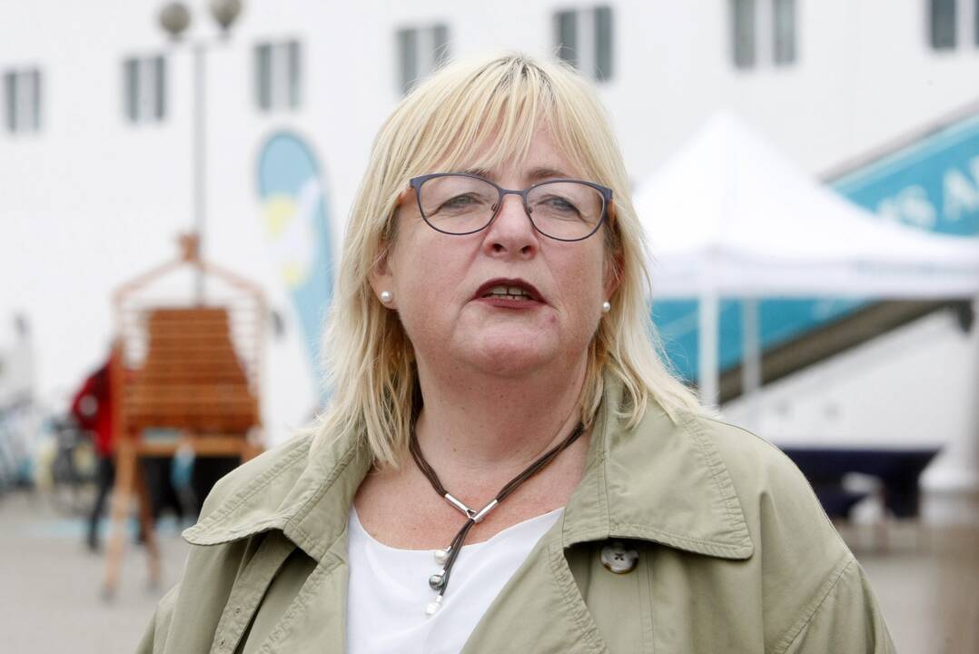 Viešnagė: vakar, atplukdęs apie 900 turistų, Klaipėdoje prisišvartavo "MSC Poesia" – antrasis kruizinis laivas šiais metais.