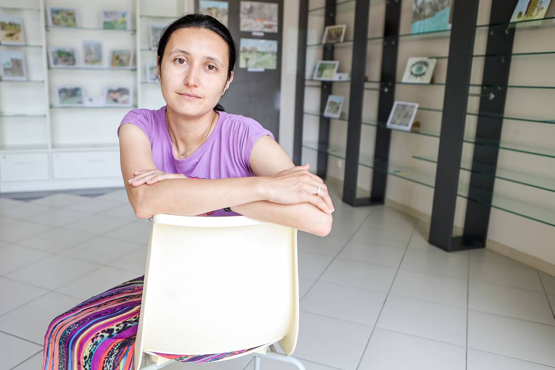 Jautru: Elvira pasakojo, kad, žiūrėdami jos darbus, kai kurie lankytojai verkė.
