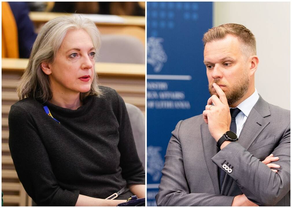 Asta Skaisgirytė ir Gabrielius Landsbergis