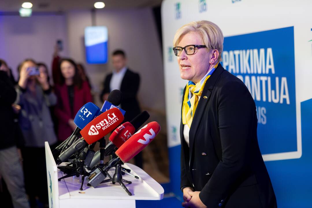 2024-ųjų Seimo rinkimai:  TS-LKD nariai laukia rinkimų rezultatų