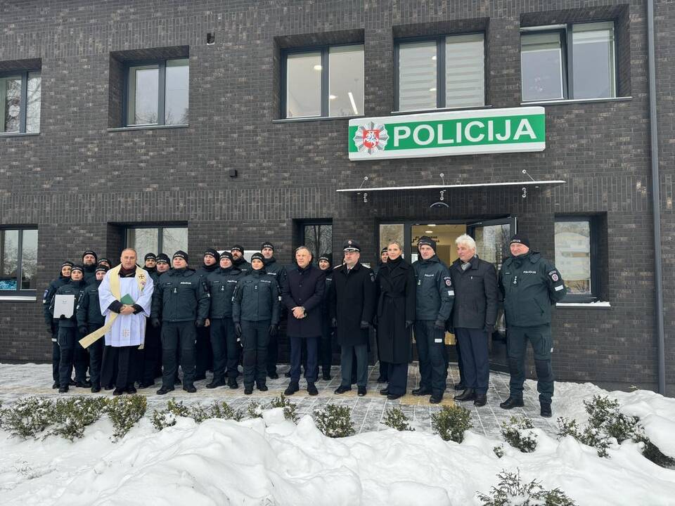 Darbą pradeda atnaujinti Rietavo ir Šilalės rajono policijos komisariatai