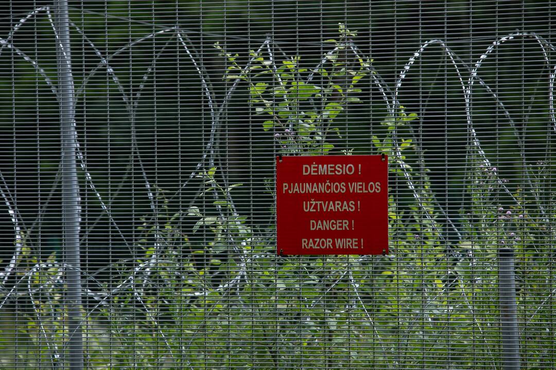 Pasienyje su Baltarusija apgręžta keturiolika neteisėtų migrantų