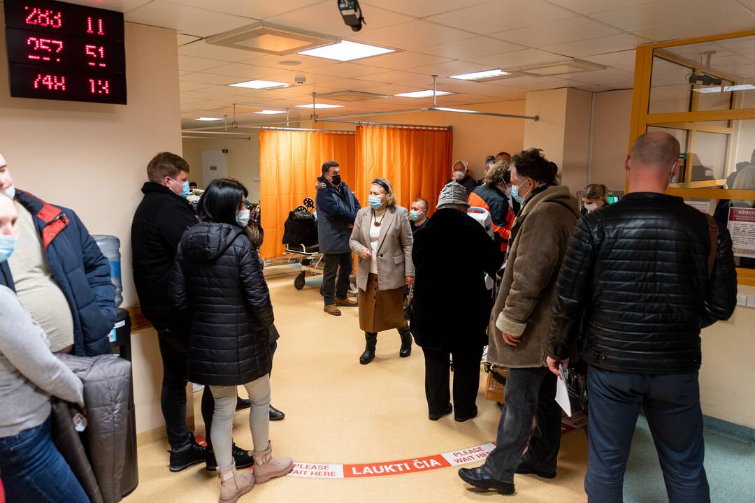 Dėl plikledžio Vilniuje padvigubėjo traumas patyrusių pacientų