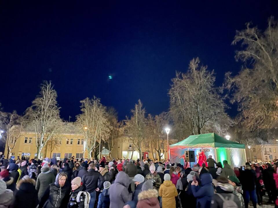 Biržuose sužibo žaliaskarė