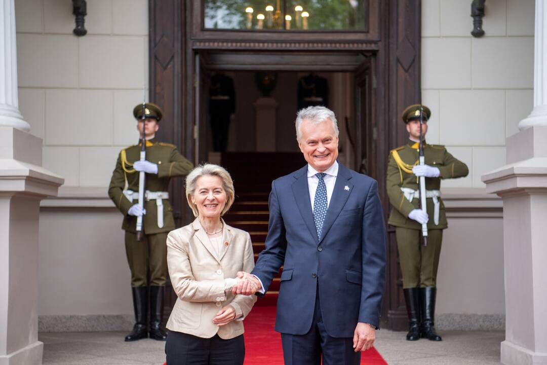 Ursula von der Leyen ir Gitanas Nausėda