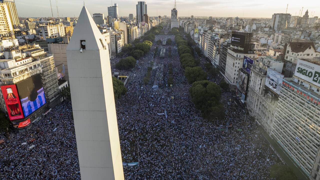 Argentina laukia L. Messi ir pasaulio čempionato nugalėtojų