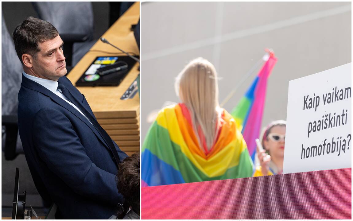 Žemaitaitis įvertino KT sprendimą dėl LGBTIQ šeimos sampratos