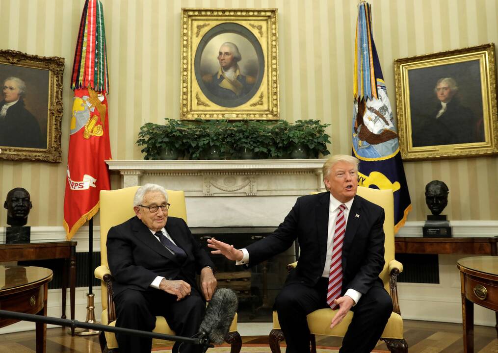 Henry Kissingeris ir Donaldas Trumpas