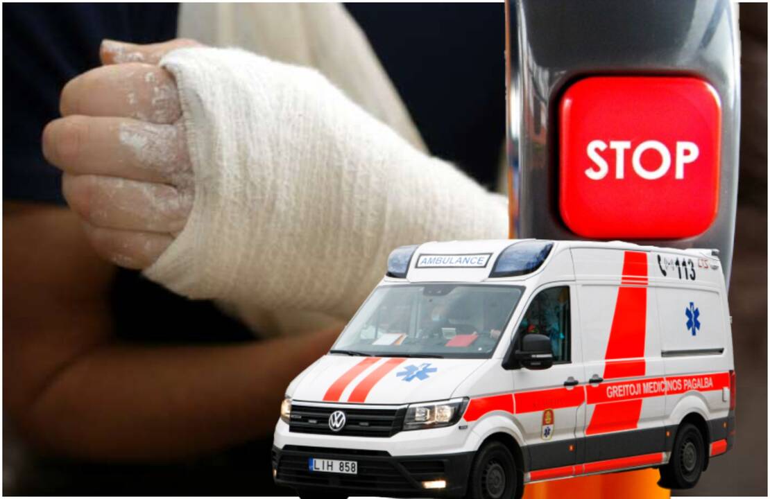Trauma: moters kelionė netikėtai baigėsi greitosios medicinos pagalbos stoties automobilyje.