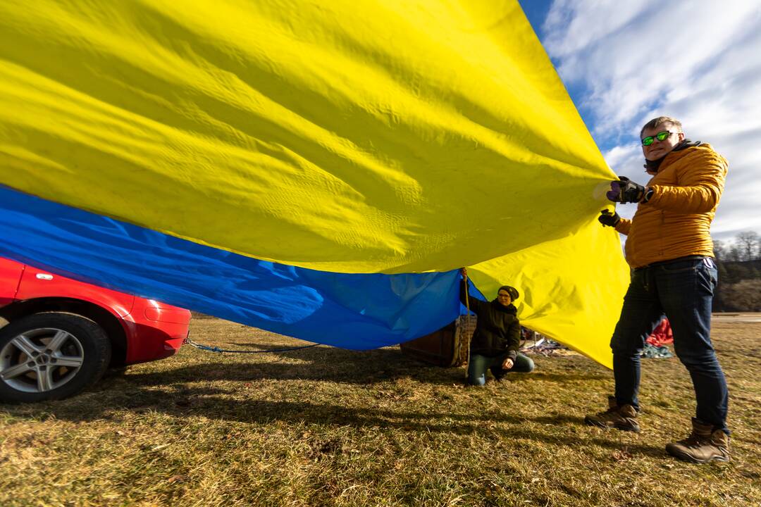 Oreivių palaikymo Ukrainai akcija