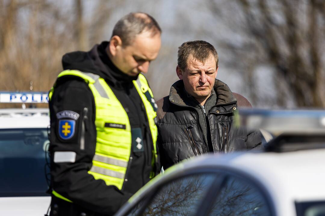 Policijos reidas Drujos gatvėje