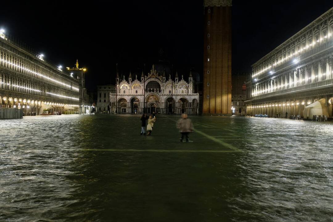 Veneciją užliejo potvynis