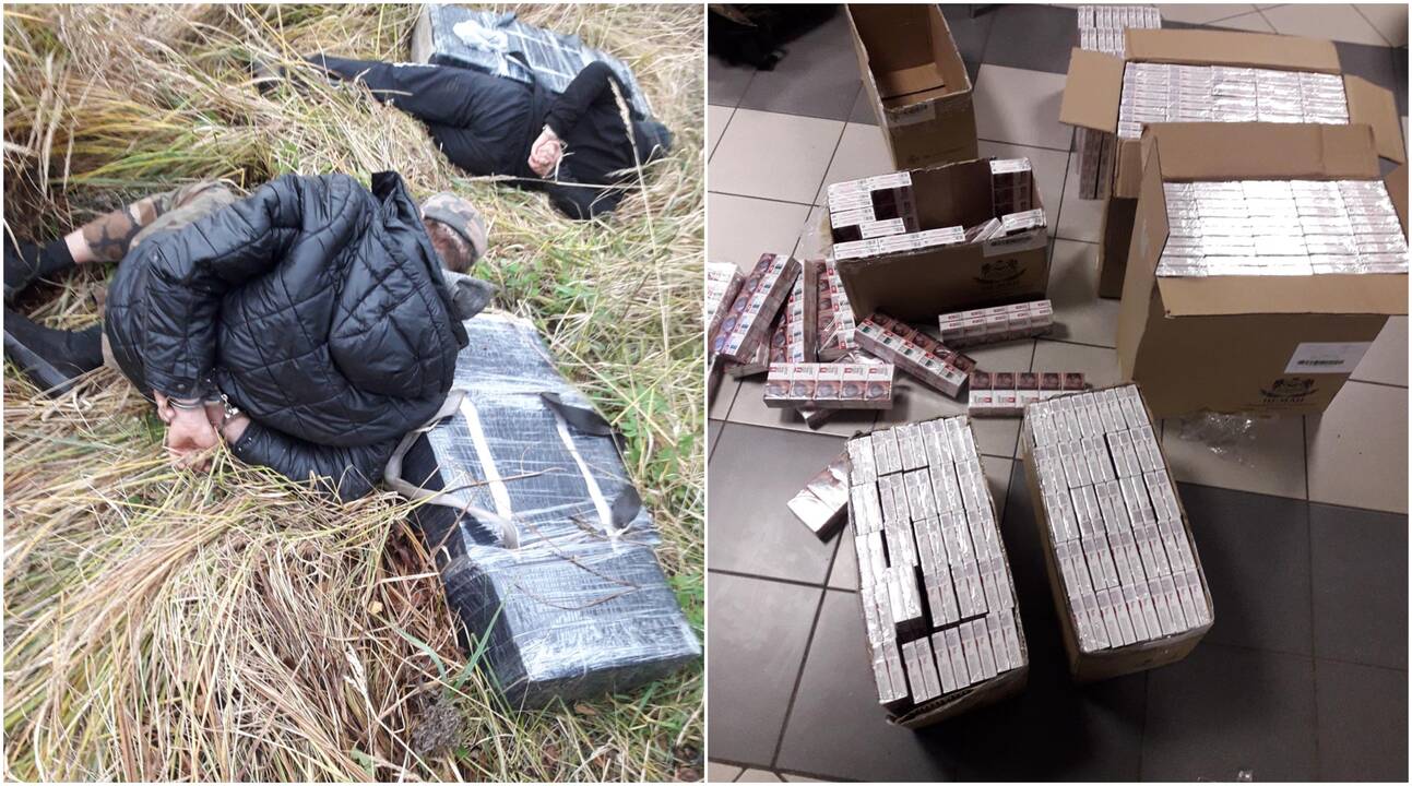 Pasieniečiams įkliuvo kontrabandininkai: gresia tūkstantinės baudos