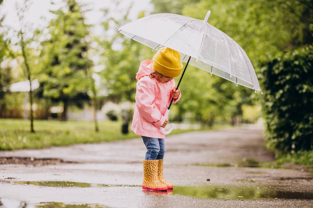 Orai: šiluma didės, bet ja mėgautis neleis lietus ir vėjas