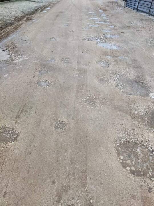 Padėtis: situacija Ramybės gatvėje tikrai prasta, tačiau gyventojai nepamiršti.