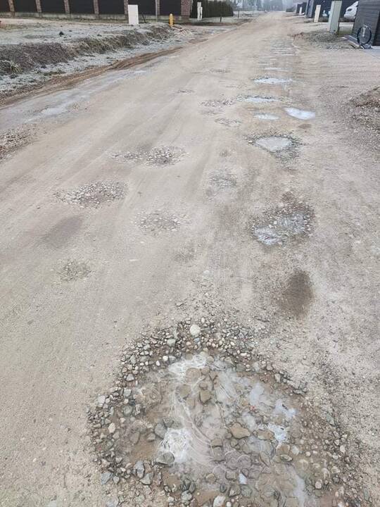 Padėtis: situacija Ramybės gatvėje tikrai prasta, tačiau gyventojai nepamiršti.