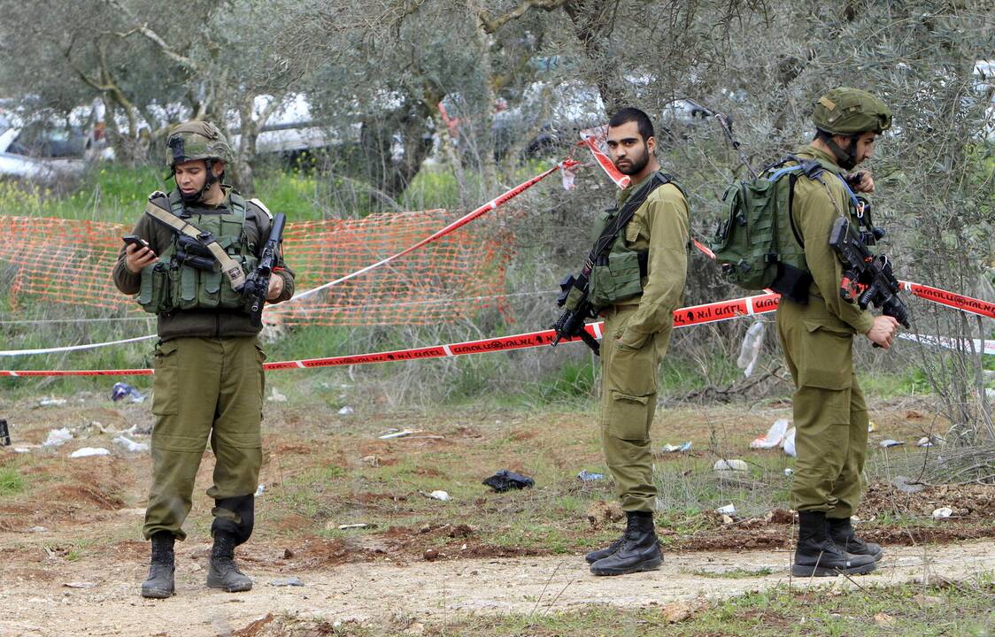 Vakarų Krante nušautas Izraelio karį mėginęs subadyti palestinietis