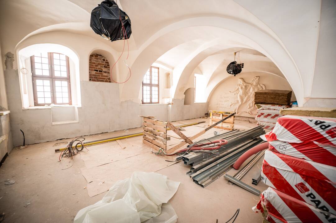 Vaizdas: vienas didžiausių pokyčių rotušėje – jos palėpėje įrengiama nauja, laikinoms muziejaus ir jo partnerių parodoms skirta erdvė.