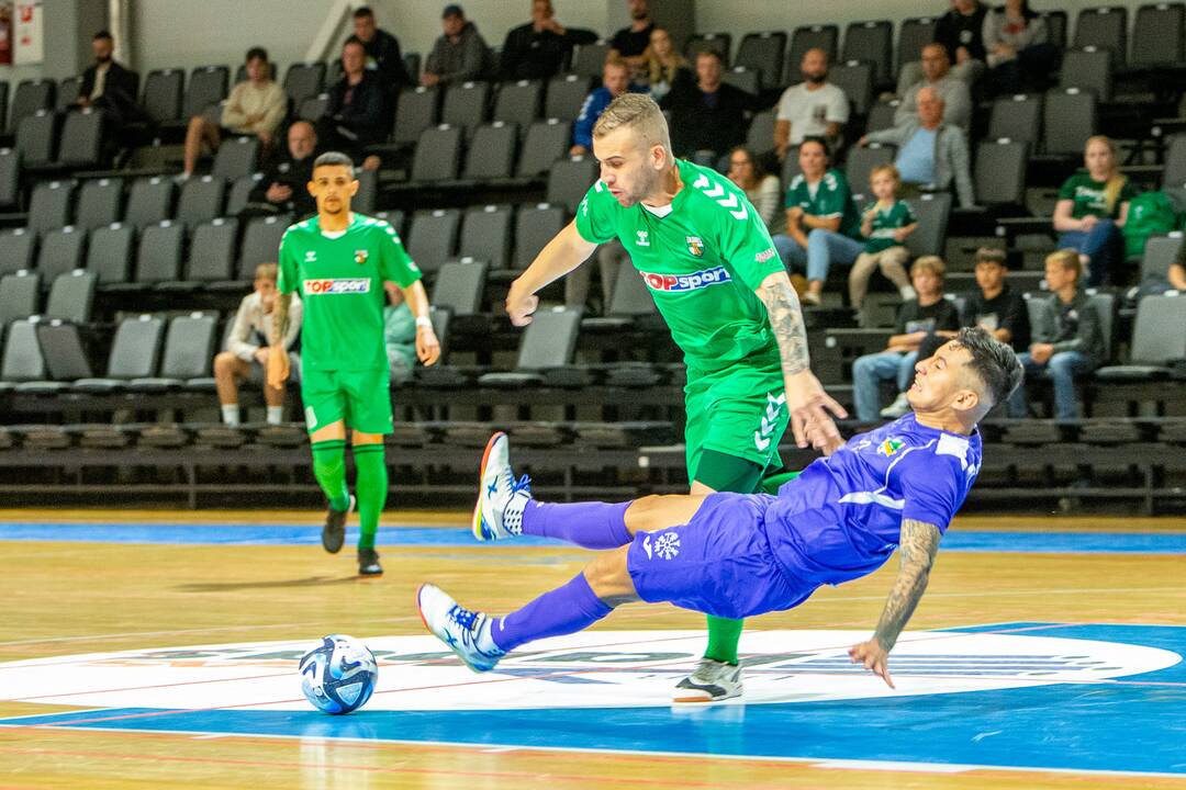 „Kauno Žalgiris“ – „Vikingai“ 8:0 | Futsalo A lyga