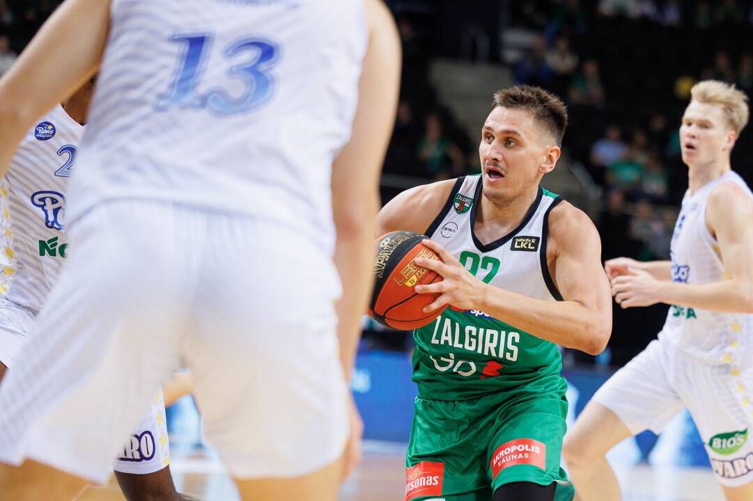 LKL: Kauno „Žalgiris“ – Pasvalio „Pieno žvaigždės“ (78:68)