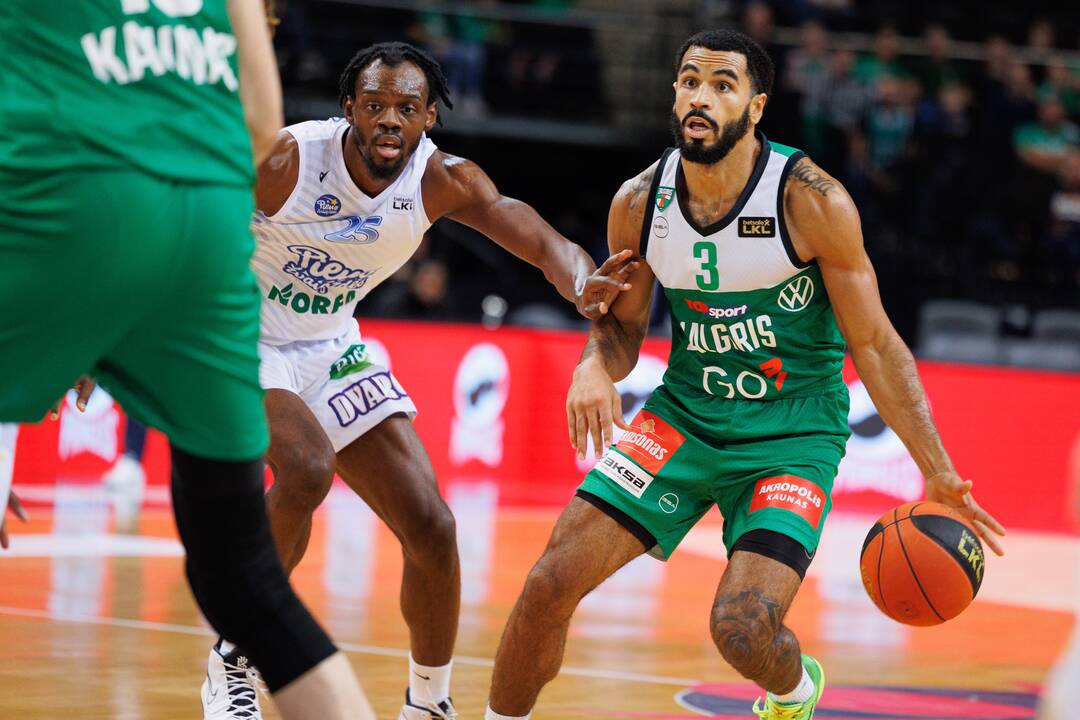 LKL: Kauno „Žalgiris“ – Pasvalio „Pieno žvaigždės“ (78:68)