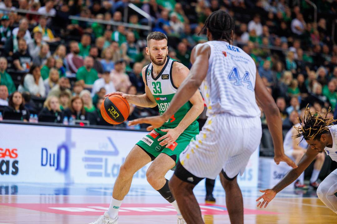 LKL: Kauno „Žalgiris“ – Pasvalio „Pieno žvaigždės“ (78:68)