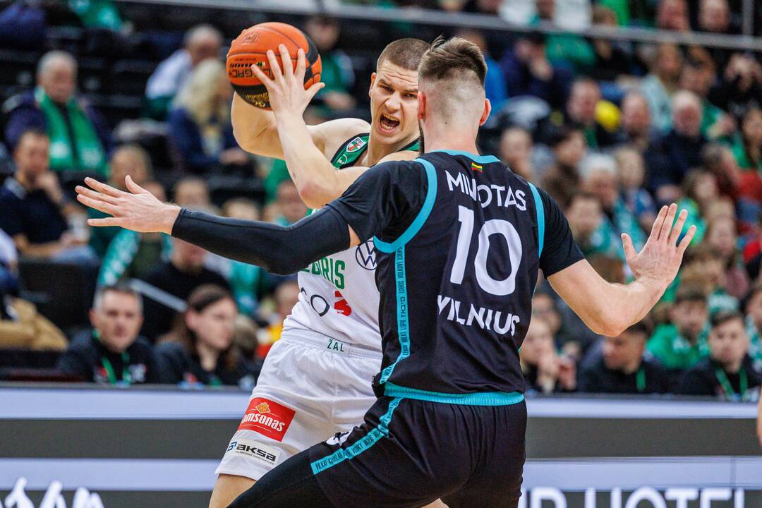 KMT rungtynės: Kauno „Žalgiris“ ir Vilniaus „Wolves“ (82:82)