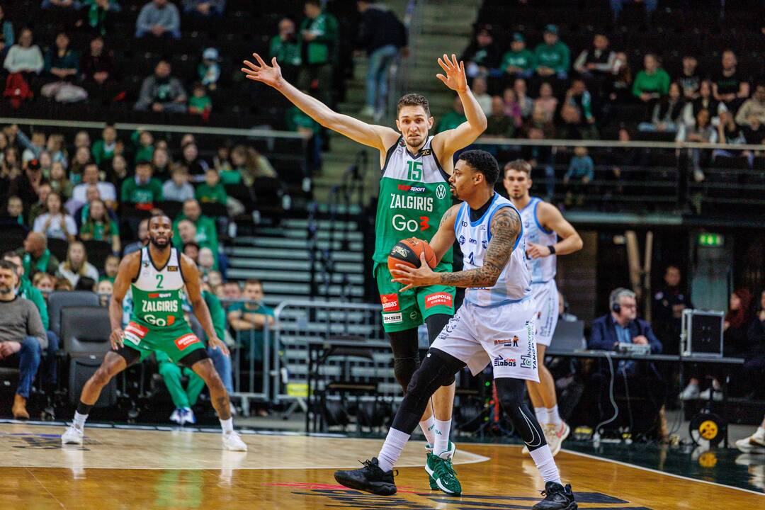 LKL: Kauno „Žalgiris“ – Jonavos „CBet“ (101:57)