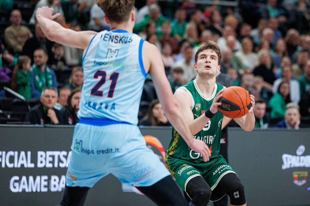 LKL: Kauno „Žalgiris“ ir Jonavos „CBet“