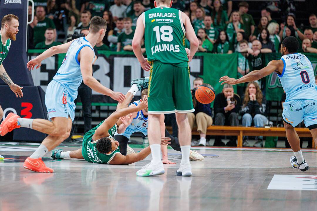 LKL: Kauno „Žalgiris“ ir Jonavos „CBet“