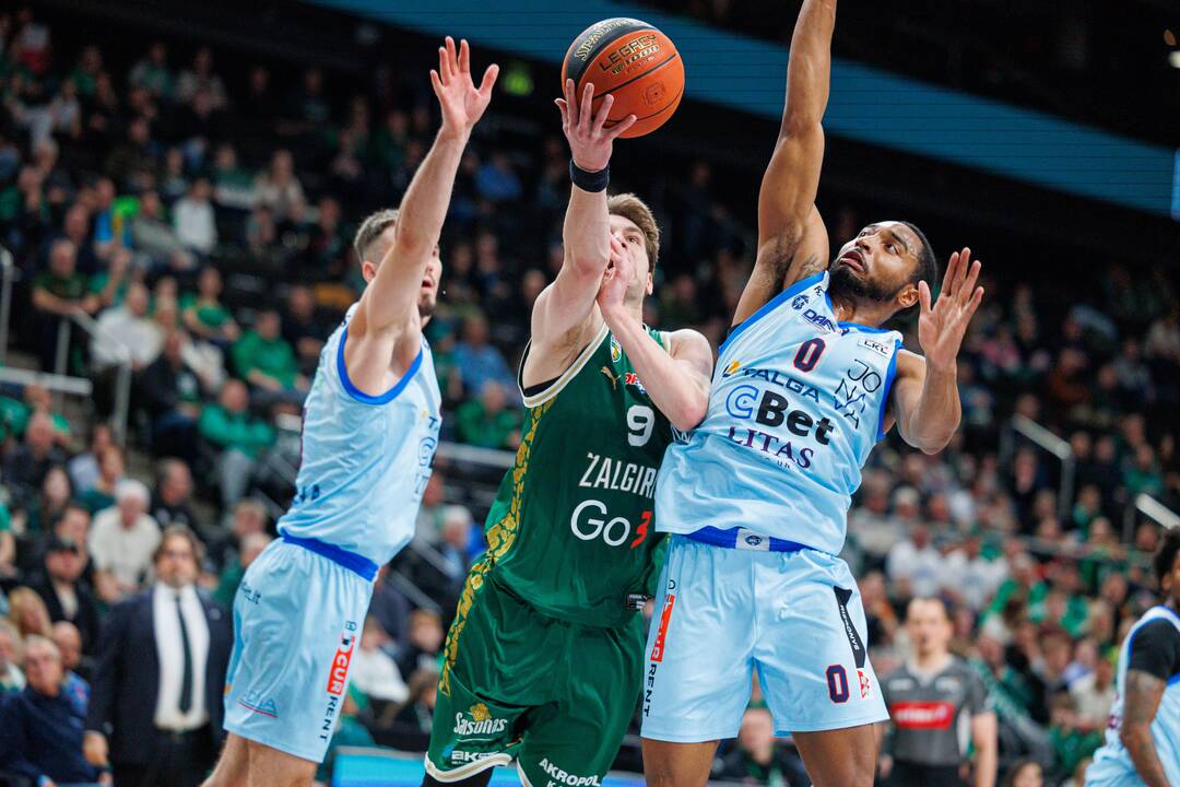 LKL: Kauno „Žalgiris“ ir Jonavos „CBet“