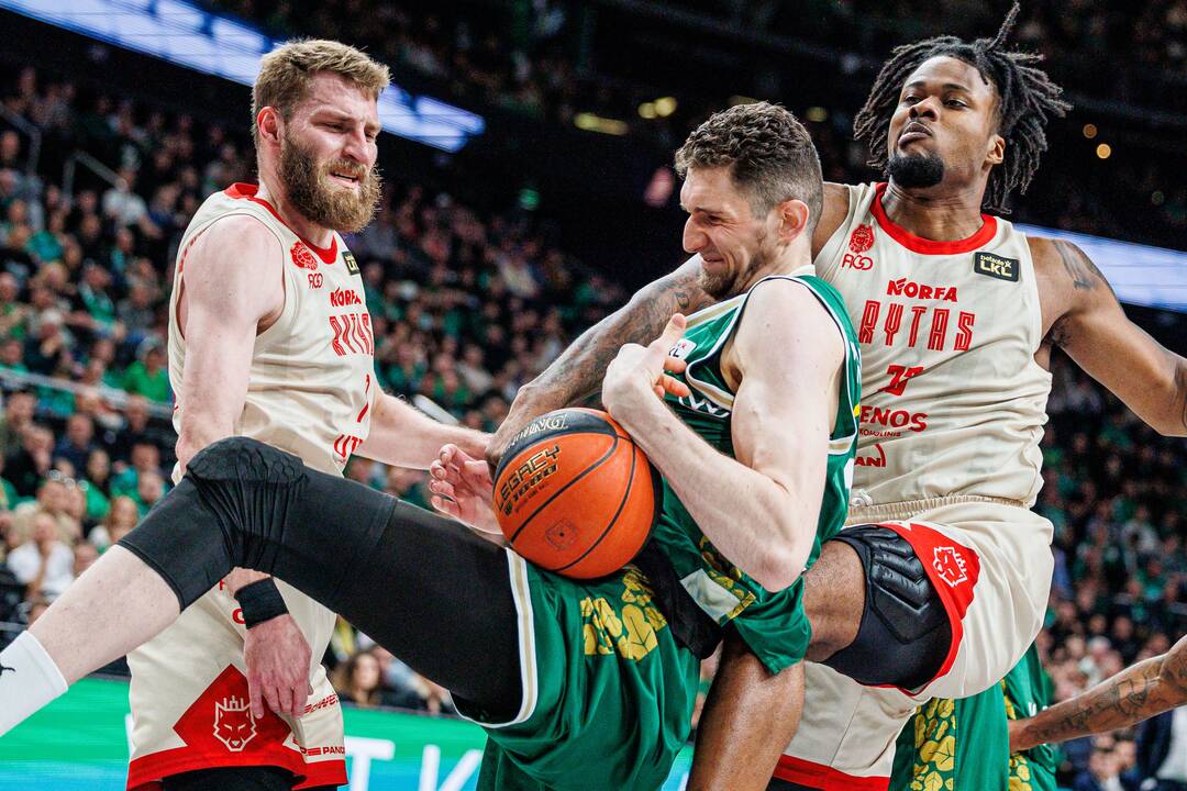 LKL: susitiko Kauno „Žalgiris“ ir Vilniaus „Rytas“