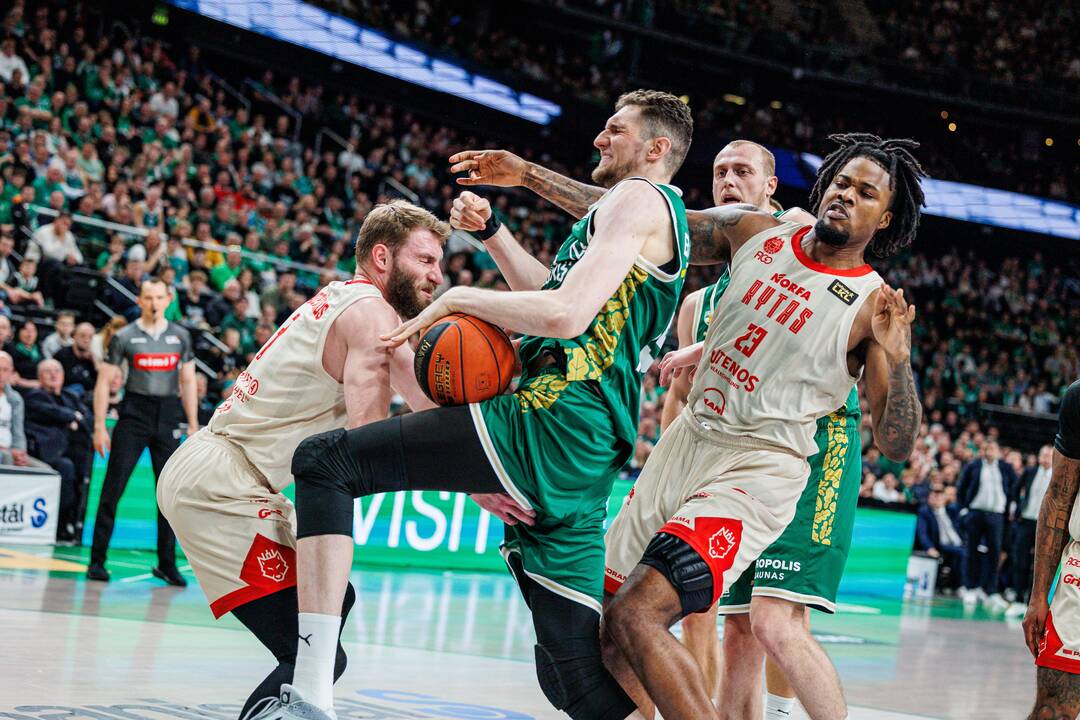LKL: susitiko Kauno „Žalgiris“ ir Vilniaus „Rytas“