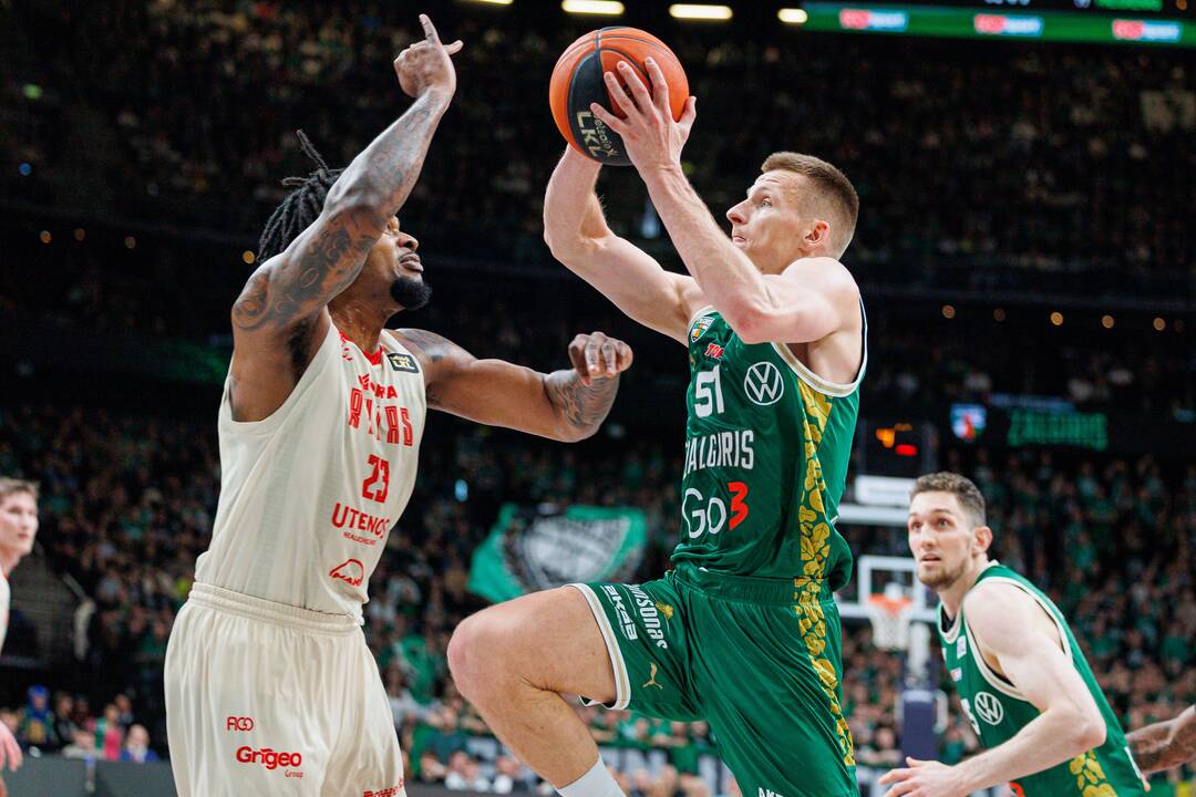 LKL: susitiko Kauno „Žalgiris“ ir Vilniaus „Rytas“