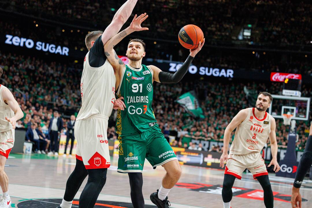LKL: susitiko Kauno „Žalgiris“ ir Vilniaus „Rytas“