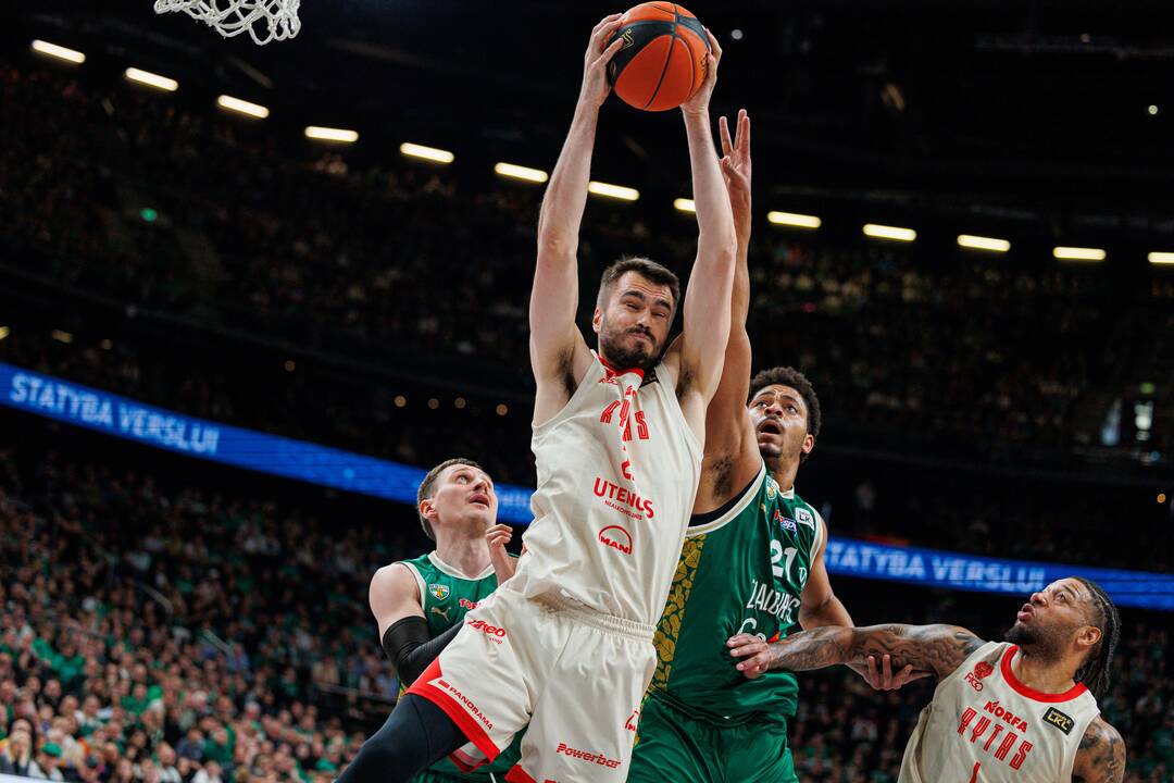 LKL: susitiko Kauno „Žalgiris“ ir Vilniaus „Rytas“