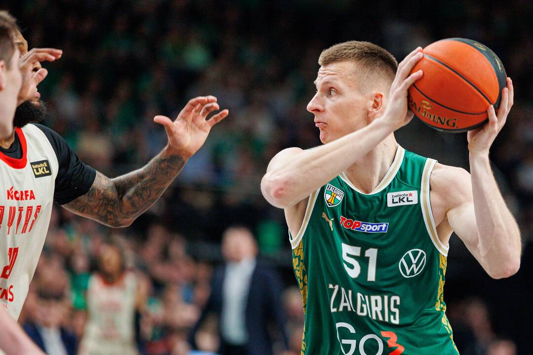 LKL: susitiko Kauno „Žalgiris“ ir Vilniaus „Rytas“