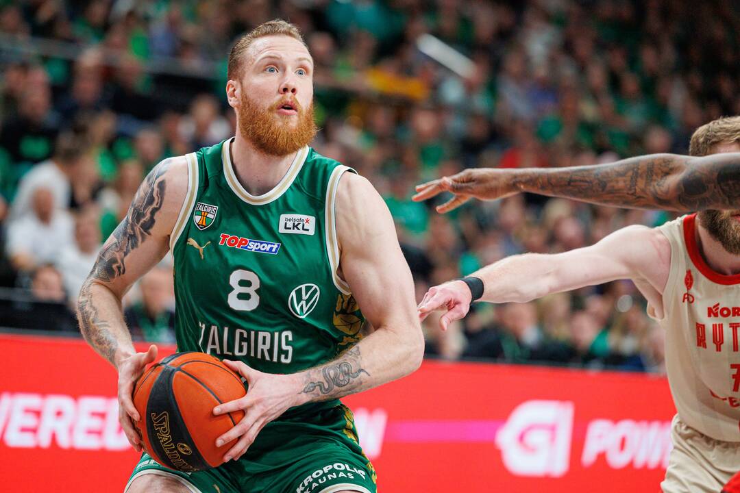 LKL: susitiko Kauno „Žalgiris“ ir Vilniaus „Rytas“