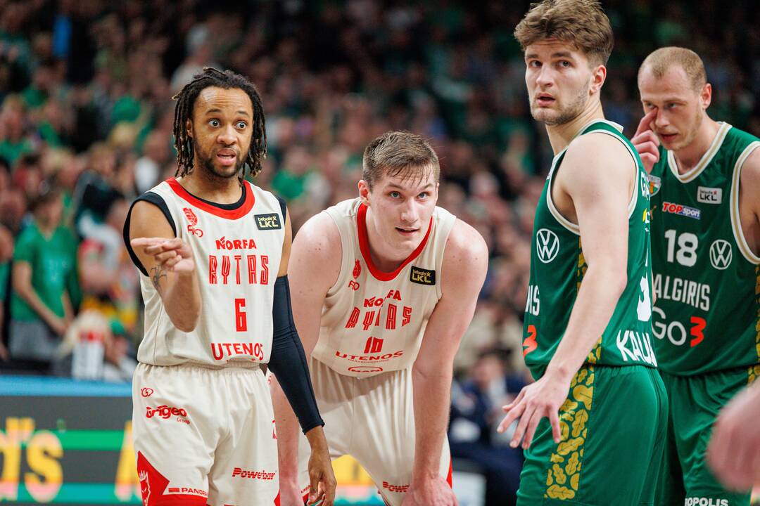 LKL: susitiko Kauno „Žalgiris“ ir Vilniaus „Rytas“